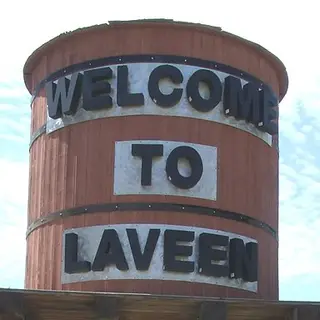La torre de agua Welcome to Laveen